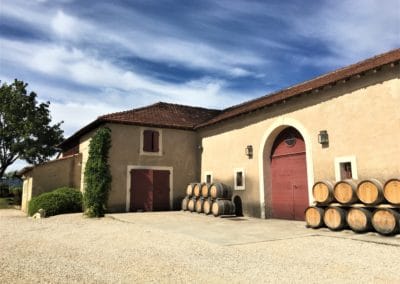 Provence Wine Tours - Château la Dorgonne’s facade, Lubéron